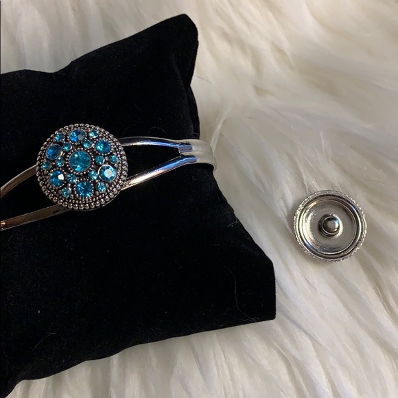 BRACELET WITH 4 INTERCHANGEABLE JEWEL 💎 INSERTS - Picture 6 of 8